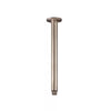 Round - Champagne Ceiling Shower Arm 300mm