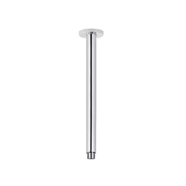 Round - Polished Chrome Ceiling Shower Arm 300mm