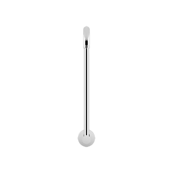 Round - Polished Chrome High Rise Shower Arm