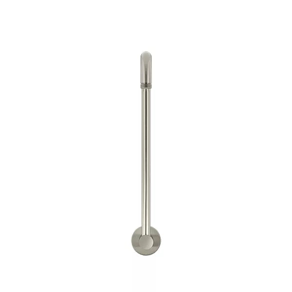 Round - Brushed Nickel High Rise Shower Arm