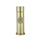 Round - Tiger Bronze Basin Mixer w Straight Spout & Pinless Handle