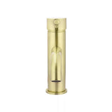 Round - Tiger Bronze Basin Mixer w Curved Spout