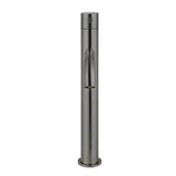 Piccola - Shadow Gunmetal Tall Basin Mixer with 130mm Curved Spout