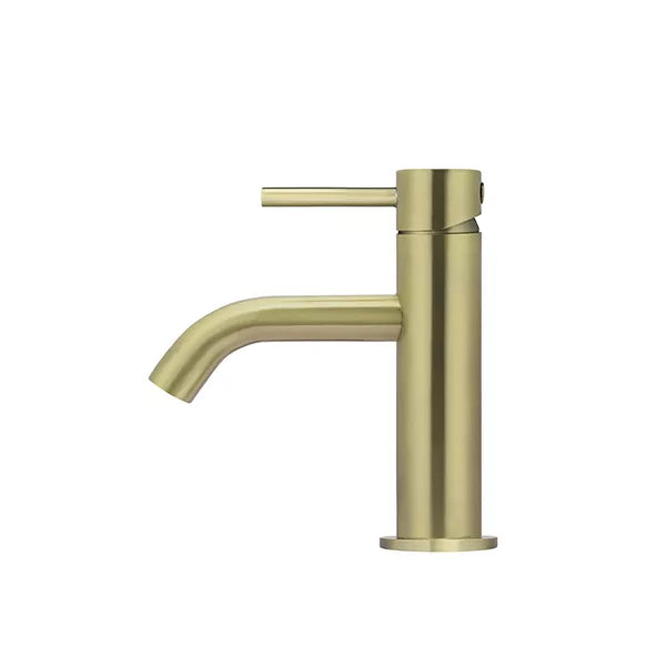 Piccola - Tiger Bronze Basin Mixer with Curved Spout