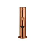 Piccola - Lustre Bronze Basin Mixer with Curved Spout