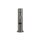 Piccola - Shadow Gunmetal Basin Mixer with Curved Spout