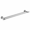Medoc - Polished Chrome 600mm Double Towel Rail
