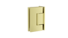 Meir - Tiger Bronze Glass to Wall Shower Door Hinge