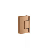 Meir - Lustre Bronze Glass to Wall Shower Door Hinge