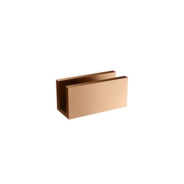 Meir - Lustre Bronze Fixing Shower Glass Bracket
