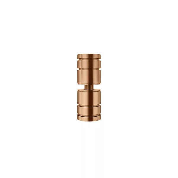 Round - Lustre Bronze Shower Door Handle