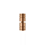Round - Lustre Bronze Shower Door Handle