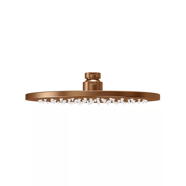 Round - Lustre Bronze 200mm Shower Head