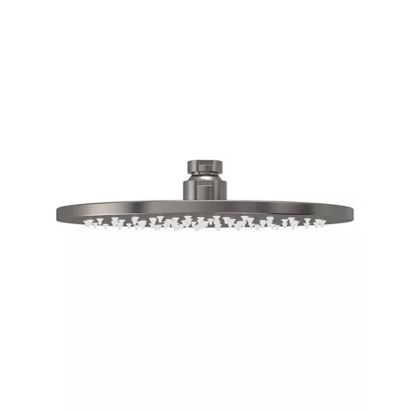 Round - Shadow Gunmetal 200mm Shower Head