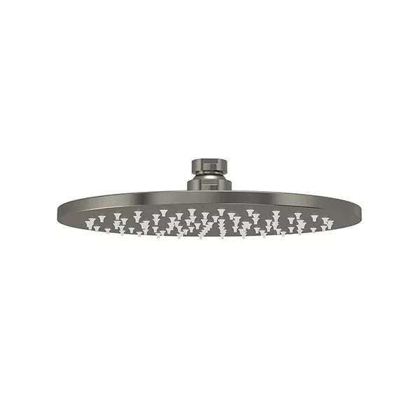 Round - Shadow Gunmetal 200mm Shower Head