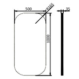 Bianca - Oval Framed Mirror