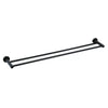 Mirage - Matte Black 750mm Double Towel Rail