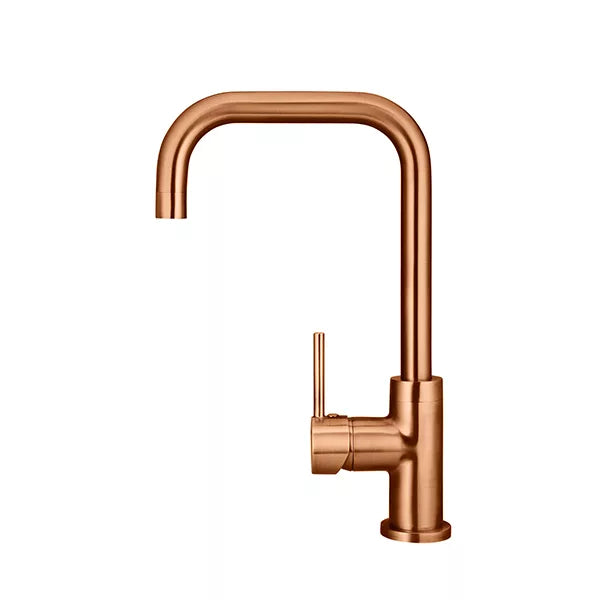 Round - Lustre Bronze Kitchen Mixer