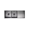 Lavello - Gunmetal Black Double Bowl & Drainboard
1160x440mm