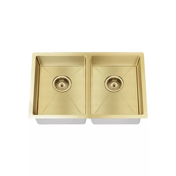 Lavello - Brushed Bronze Gold Double Bowl
760x440mm