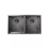 Lavello - Gunmetal Black Double Bowl
760x440mm