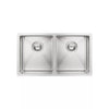 Lavello - Brushed Nickel Double Bowl
760x440mm