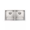 Lavello - Brushed Nickel Double Bowl
860x440mm
