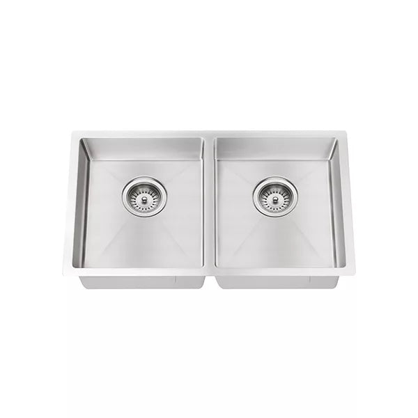 Lavello - Brushed Nickel Double Bowl
860x440mm