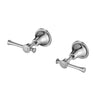Montpellier - Polished Chrome Wall Top Assemblies