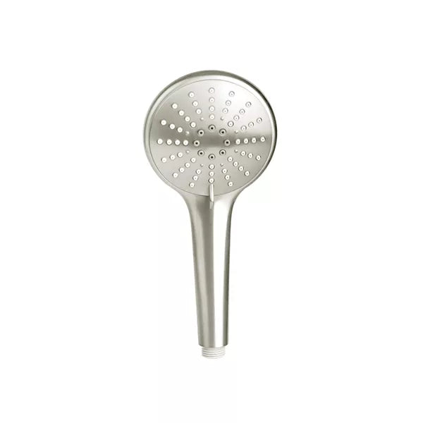 Round - Brushed Nickel Three-Function Hand Shower