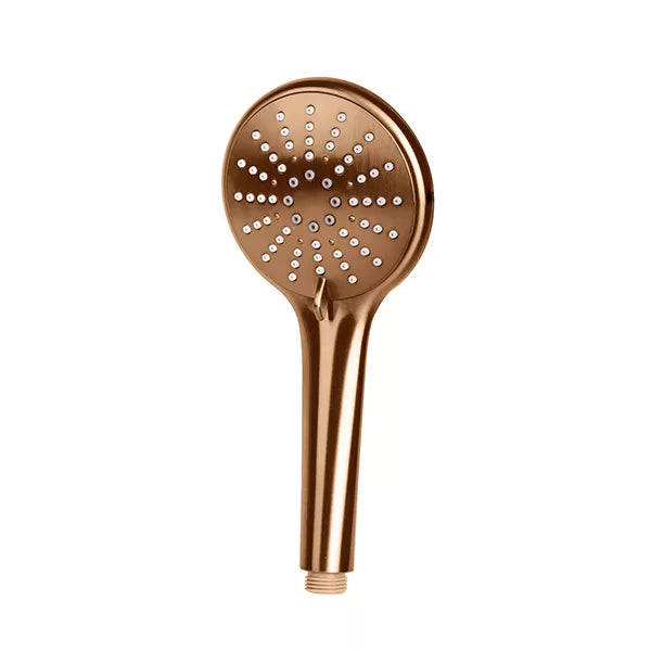 Round - Lustre Bronze Three-Function Hand Shower