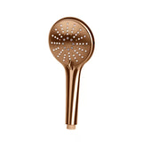 Round - Lustre Bronze Three-Function Hand Shower