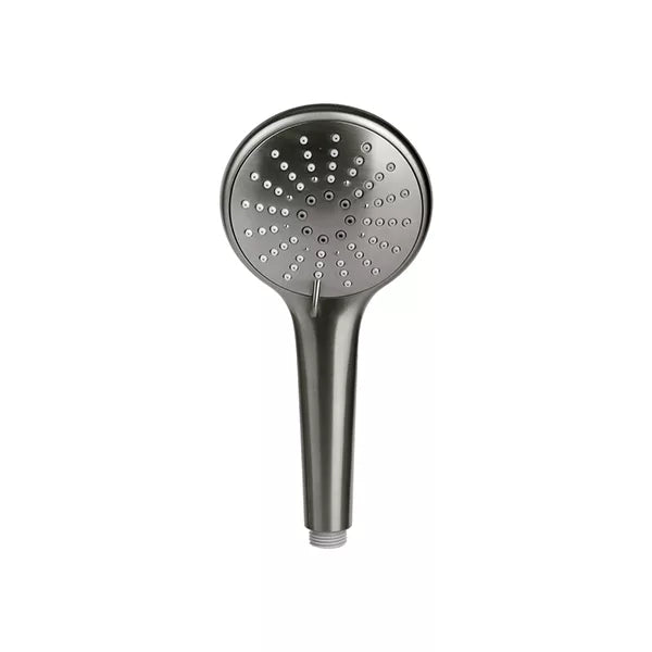 Round - Shadow Gunmetal Three-Function Hand Shower
