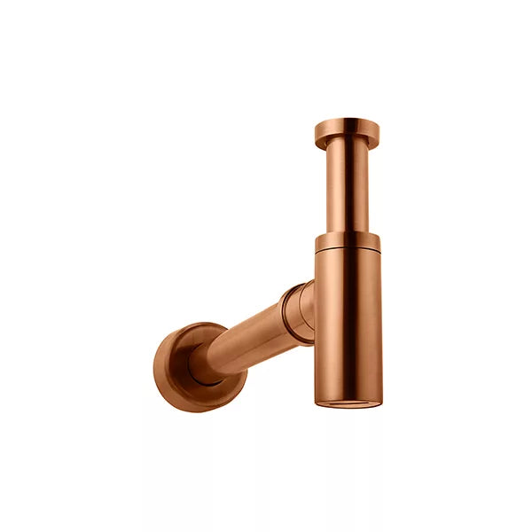 Round - Lustre Bronze Bottle Trap w 40mm Adapter