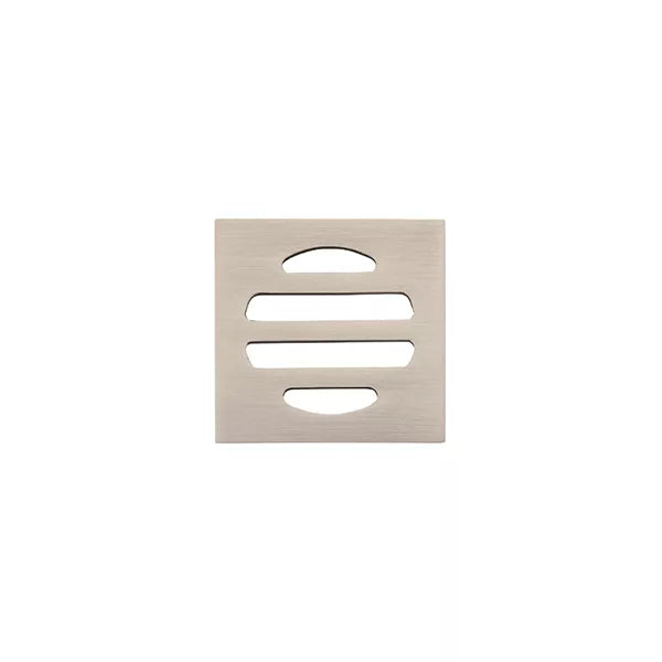 Square - Champagne Shower Drain w 50mm Outlet