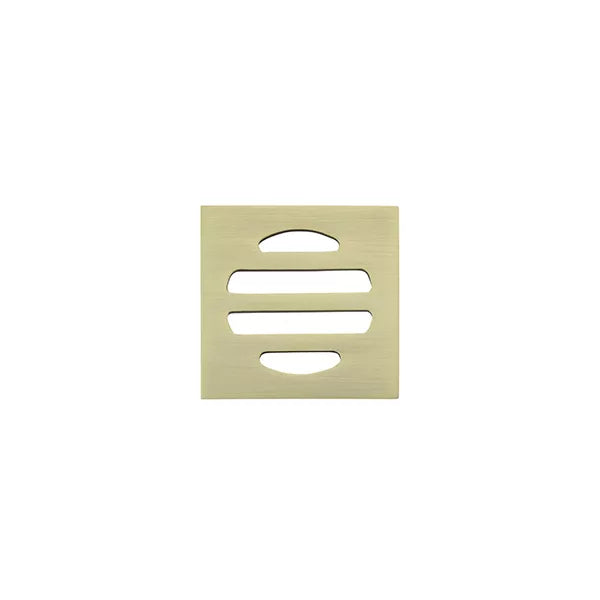 Square - Tiger Bronze Shower Drain w 50mm Outlet