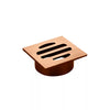 Square - Lustre Bronze Shower Drain w 50mm Outlet