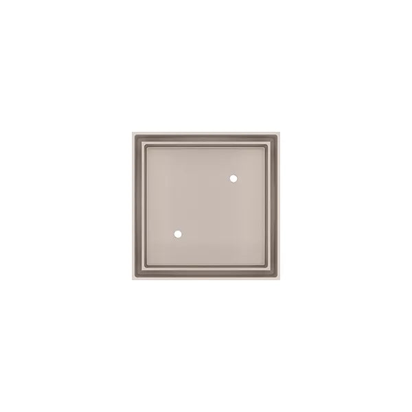 Smart Tile Waste - Champagne Shower Tile Waste with 100mm Outlet