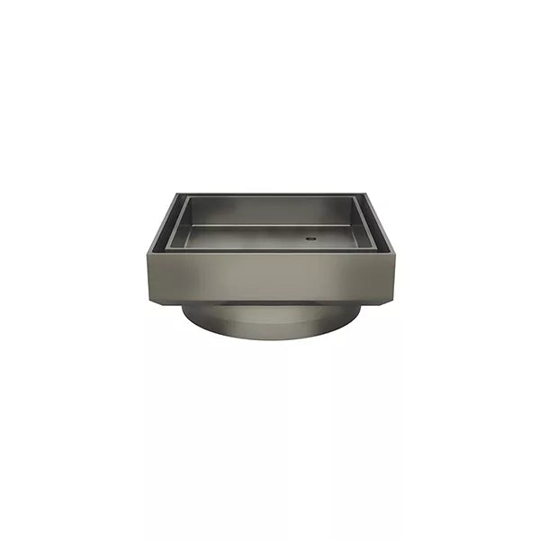 Smart Tile Waste - Shadow Gunmetal Shower Tile Waste with 100mm Outlet