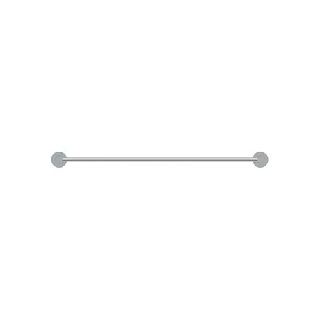 Round - Polished Chrome 600mm Double Towel Rail