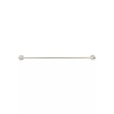 Round - Brushed Nickel 600mm Double Towel Rail