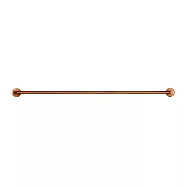 Round - Lustre Bronze 900mm Double Towel Rail