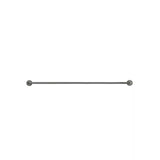 Round - Shadow Gunmetal 900mm Double Towel Rail