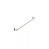 Round - Champagne 600mm Single Towel Rail