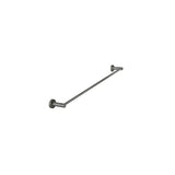 Round - Shadow Gunmetal 600mm Single Towel Rail
