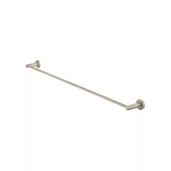 Round - Champagne 900mm Single Towel Rail
