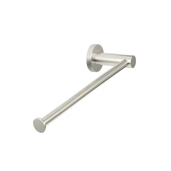 Round - Brushed Nickel Hand Towel Rail
