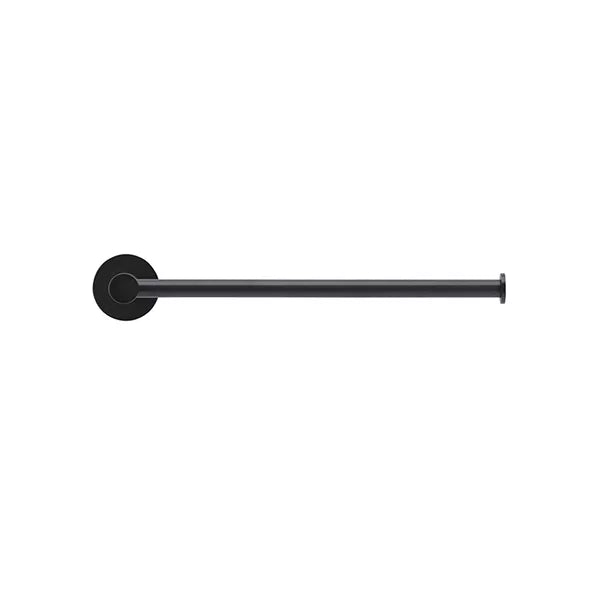 Round - Matte Black Hand Towel Rail