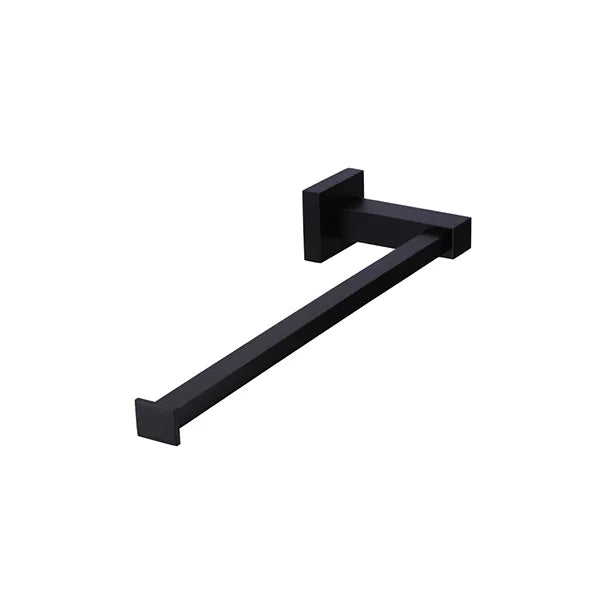 Square - Matte Black Hand Towel Rail
