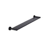 Round - Matte Black Shower Shelf